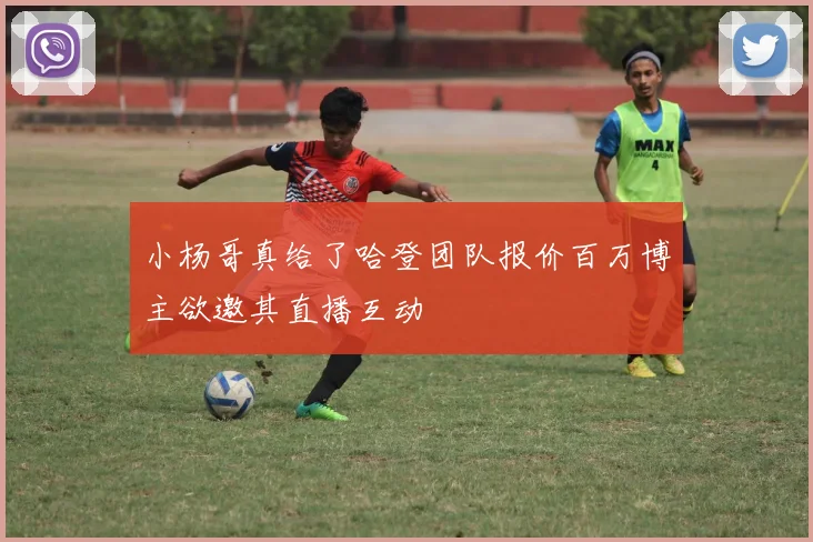 小杨哥真给了哈登团队报价百万博主欲邀其直播互动